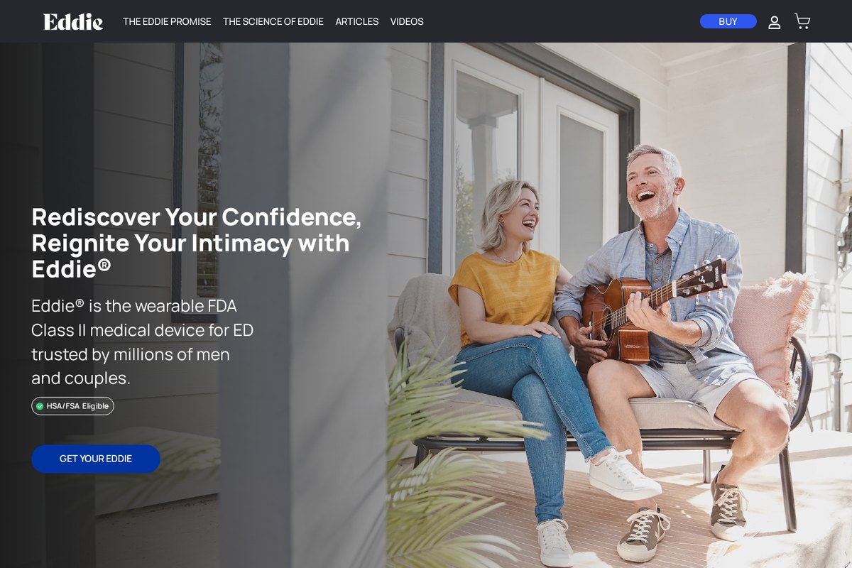Eddie by Giddy website — Shopify project by Neha Jain