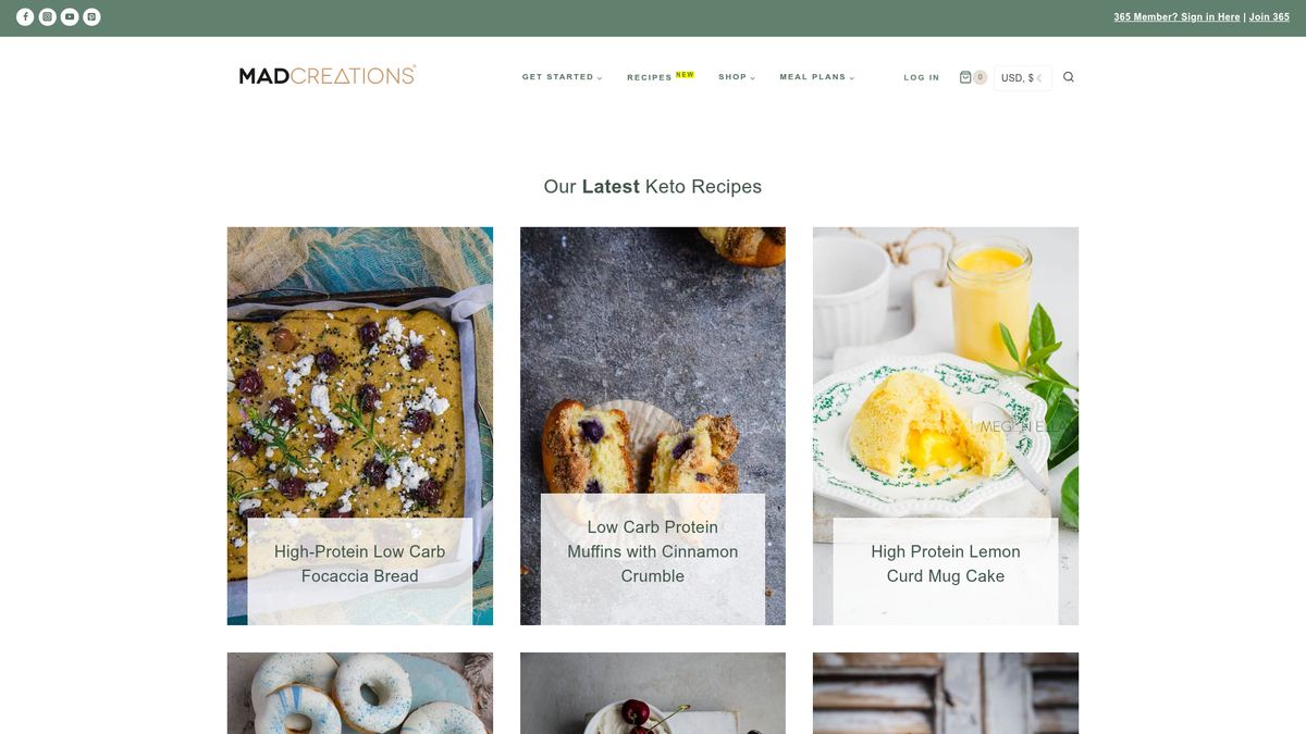 Mad Creations Hub website — WordPress · Gutenberg project by Neha Jain