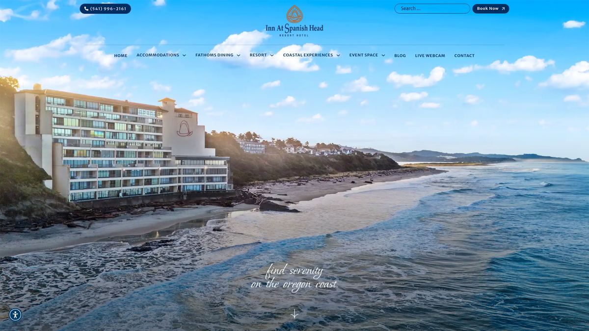 Spanish Head website — WordPress · Bricks Builder project by Neha Jain